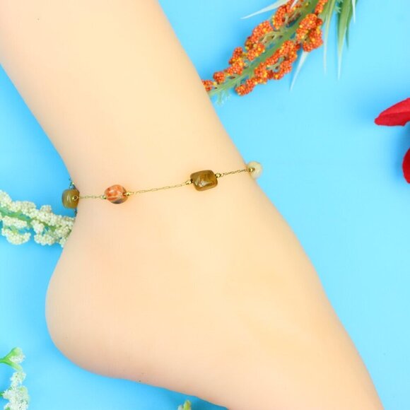 Elegant Handmade Anklet – Perfect for Women & Girls | Ideal Gift Option, DYC1619 - Picture 10 of 11